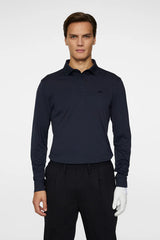 J.Lindeberg Men Gustaf Long Sleeve Polo