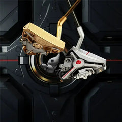 HONMA Mechanic Premium Mallet Putter (Gold / Black)