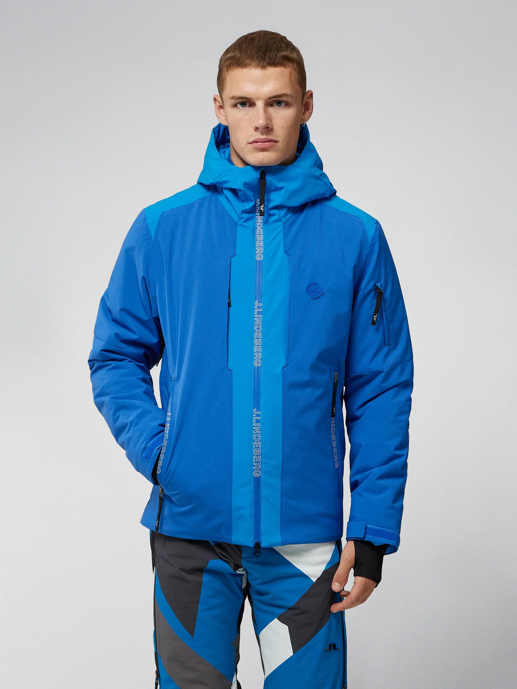 J.LINDEBERG MEN ECLIPSE JACKET NAUTICAL BLUE L