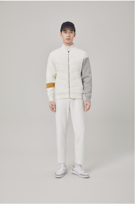 HONMA 23FW MEN'S GOLF PERFORMANCE DOWN JACKET WHITE