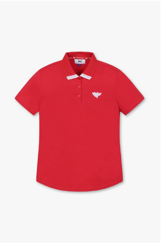 WAAC 23FW WOMEN'S FLYING WACCKY SS POLO RED