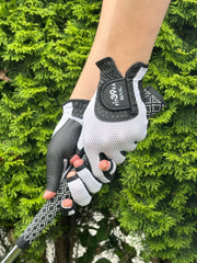 Fit39 Unisex Cool Nail Gloves - Black Base