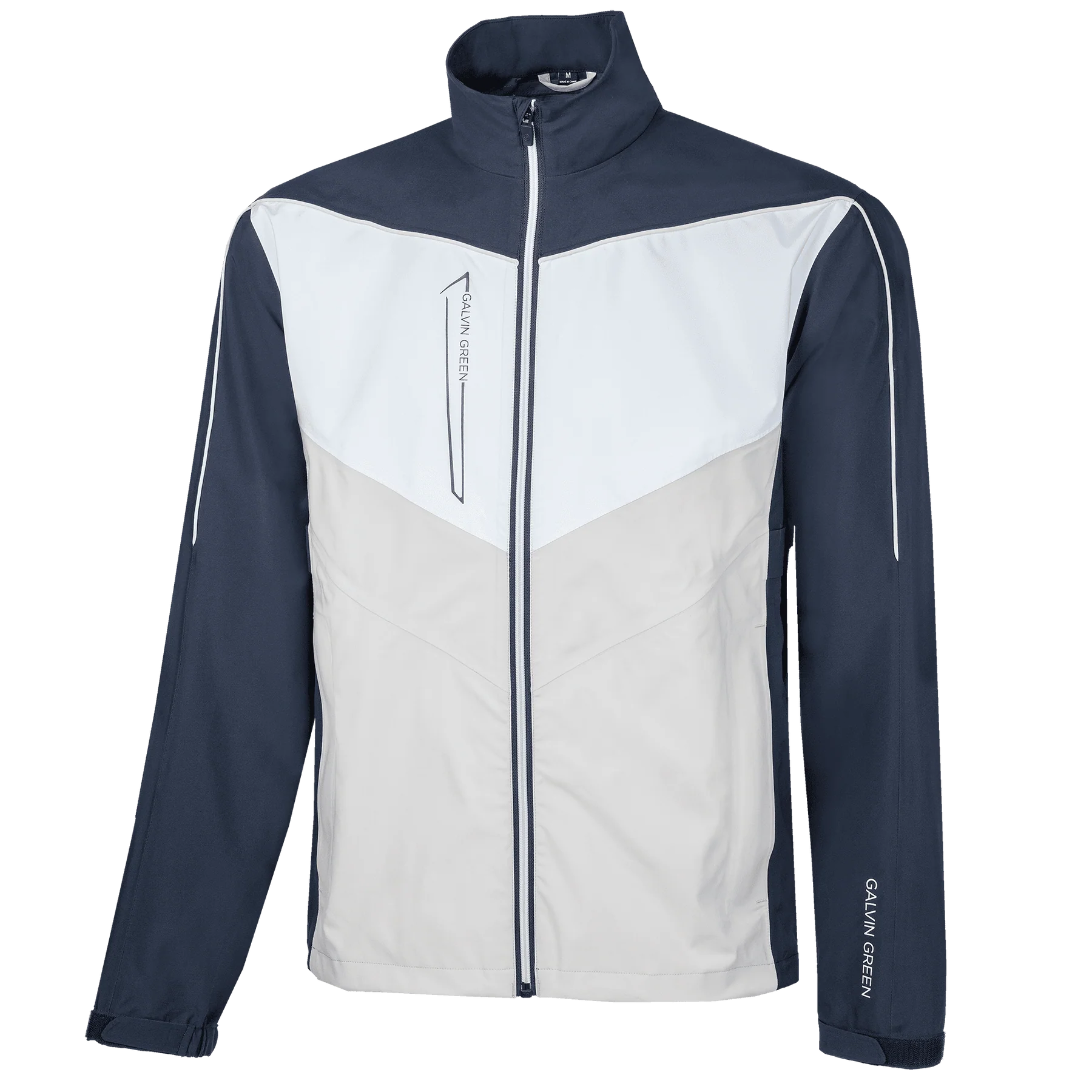 GALVIN GREEN MEN'S ARMSTRONG WATERPROOF JACKET Navy Cool Grey White