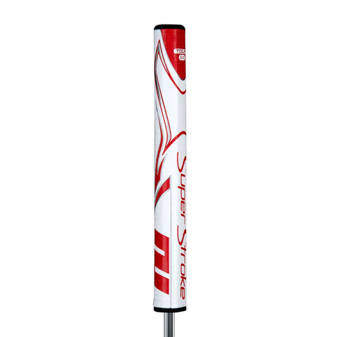 SUPERSTROKE ZENERGY TOUR 2.0 PUTTER GRIP White Red