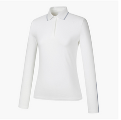 DESCENTE 23FW WOMEN BASIC COLLAR T-SHIRT