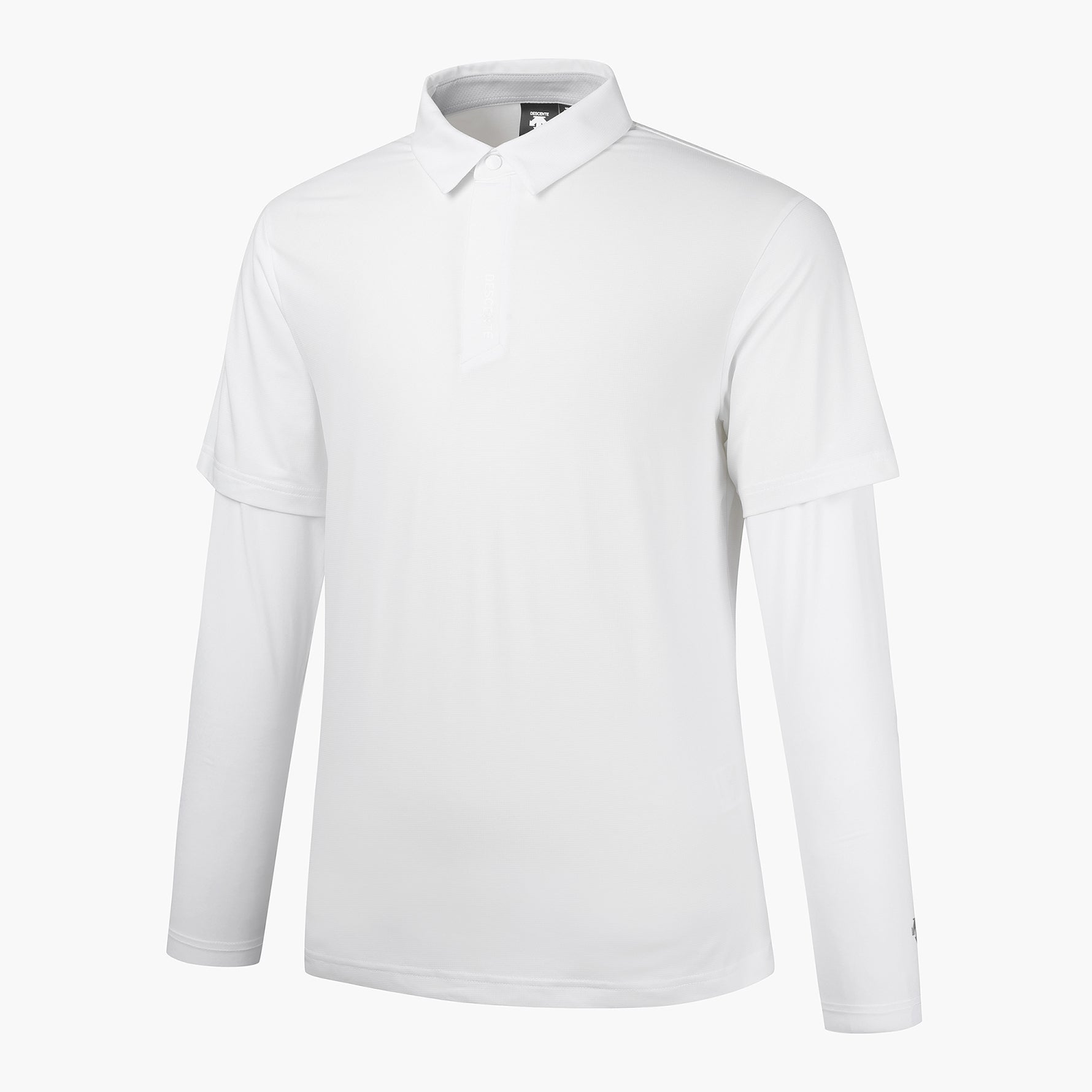 DESCENTE 23SS MEN S-PRO COOL SLEEVE LAYERED SHIRT OFF-WHITE 95 S