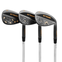Bettinardi Gangster Cat Black PVD HLX 6.0 Limited Run Wedge Set (50°, 54°, 58°)