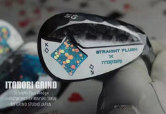 Itobori Trump Design Black Chrome Diamond Spankle Wedge Head