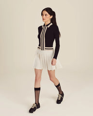 Malbon Golf Women's Daisy Knit Top