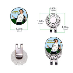 PAR TEE GOLF 25MM GOLF CAP MARKER