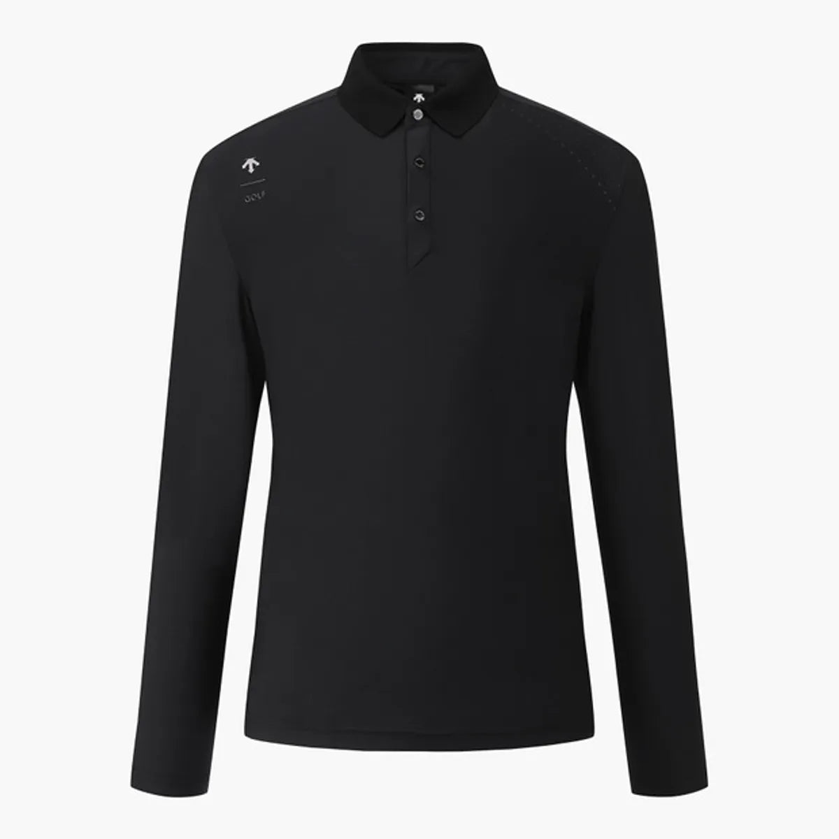 【DESCENTE GOLF】Men's Signature Long Sleeve T-Shirt DESCENTE GOLF Men's Signature Collared Long-sleeved T-shirt