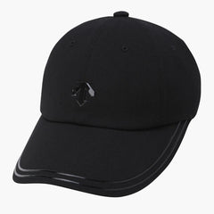 DESCENTE GOLF Women's Wide Detachable Ribbon Ball Cap