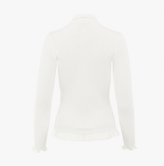 FAIRLIAR 23FW WOMEN LACE KARA RIB KNIT