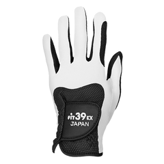 FIT39 UNISEX CLASSIC GLOVES - BLACK BASE WHITE