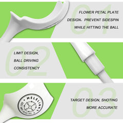 MELE LINKS Plastic Golf Tee Pack Anti-Slice 2 3/4 - 4pcs