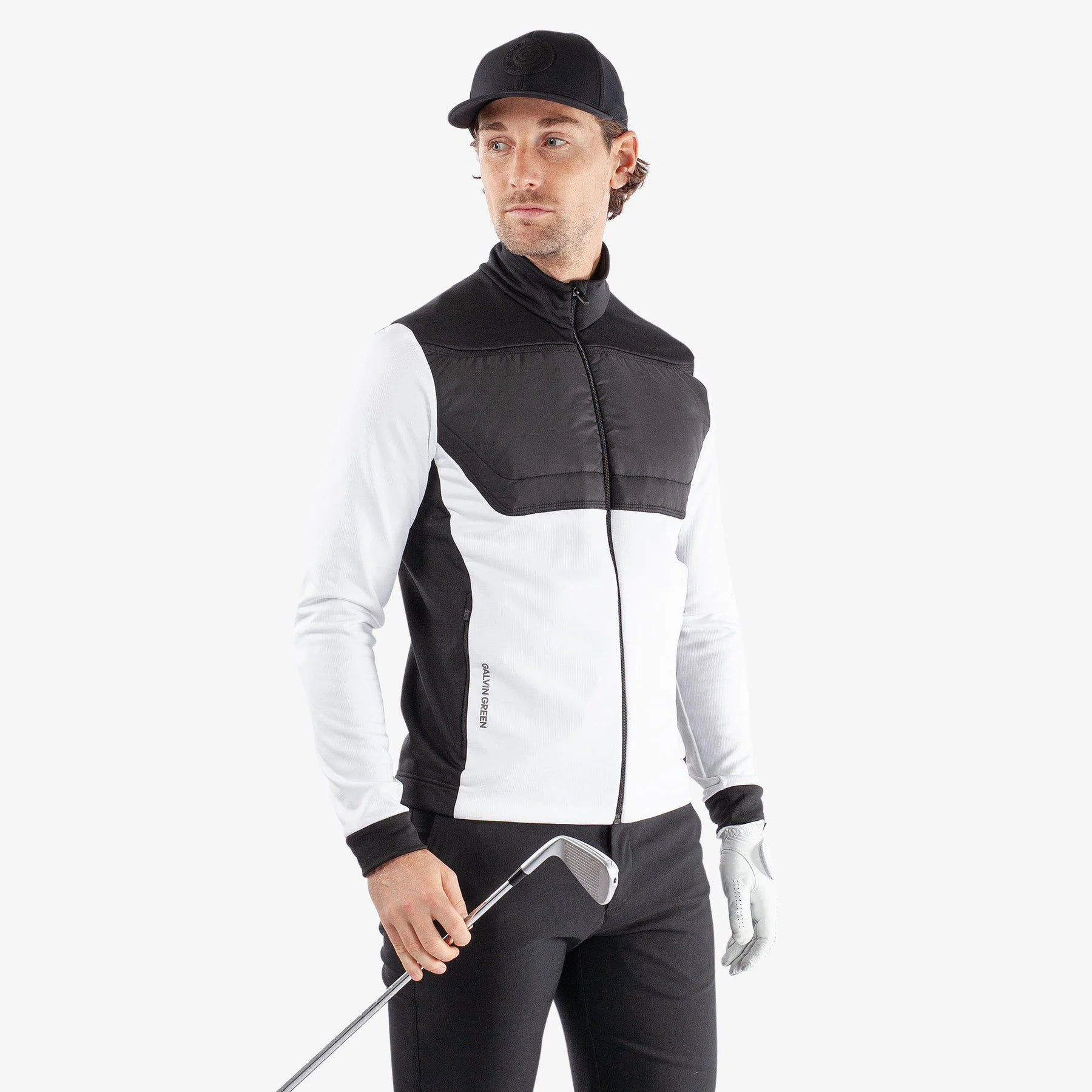 GALVIN GREEN MEN DYLAN INSULATING MID LAYER White Black
