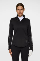 J.LINDEBERG WOMEN NEFE QUARTER ZIP MID LAYER