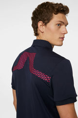 J.Lindeberg Men KV Print Polo