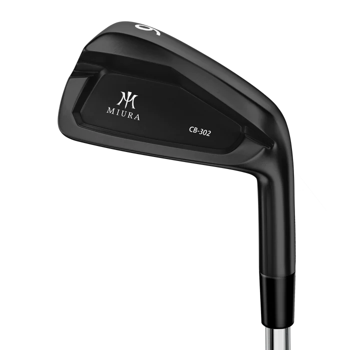 MIURA CB-302 IRON HEADS BLACK QPQ RH / #4-PW BLACK