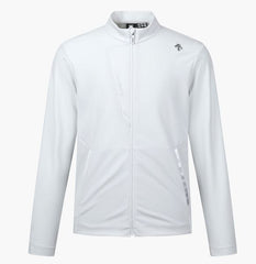 DESCENTE 23FW MEN INTER-SEASON TRICOT LAYER SWING JUMPER LIGHT GRAY