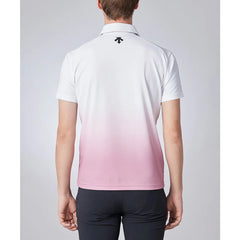 DESCENTE GOLF Xander Tour Men's Solotex Pique Print Shirt