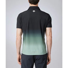 DESCENTE GOLF Xander Tour Men's Solotex Pique Print Shirt