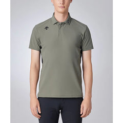 DESCENTE GOLF Xander Tour Men's Euro Jersey Boarder Shirt