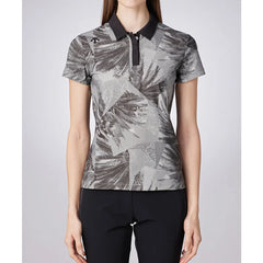 DESCENTE GOLF Xander Tour Women's Tricot Print Shirt