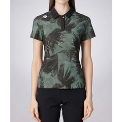 DESCENTE GOLF Xander Tour Women's Tricot Print Shirt