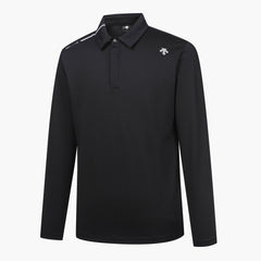 DESCENTE Fall Men's Logo Point Long Sleeve T-Shirt