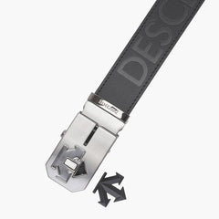 DESCENTE GOLF Men's Ball Marker 1+1 Set Semi-automatic Belt