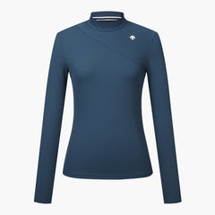 DESCENTE Golf Women's High Neck Long Sleeve T-Shirt