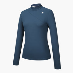 DESCENTE Golf Women's High Neck Long Sleeve T-Shirt