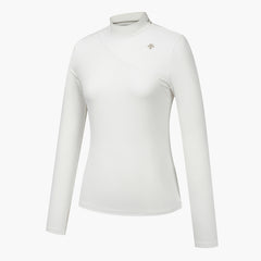 DESCENTE Golf Women's High Neck Long Sleeve T-Shirt