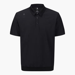 DESCENTE GOLF Men's Knit Hybrid Short Sleeve T-Shirt