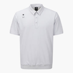 DESCENTE GOLF Men's Knit Hybrid Short Sleeve T-Shirt