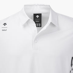 DESCENTE GOLF Men's One-point Collared Short-sleeved T-shirt