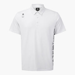 DESCENTE GOLF Men's One-point Collared Short-sleeved T-shirt