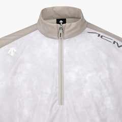 DESCENTE GOLF Men's ACMT Short-sleeved See-through Jumper