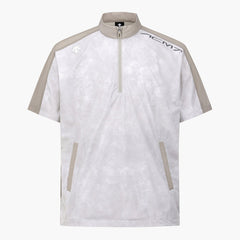 DESCENTE GOLF Men's ACMT Short-sleeved See-through Jumper