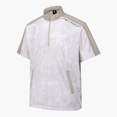 DESCENTE GOLF Men's ACMT Short-sleeved See-through Jumper