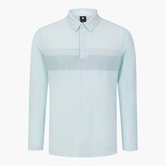 DESCENTE GOLF Men's Back Punched Cooling Sleeves Long-sleeved T-shirt