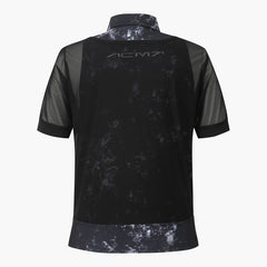 DESCENTE Golf Women's ACMT Mesh Cover-up Short-sleeved T-shirt