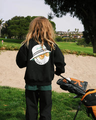 Malbon Golf Junior Youth Hunter Buckets Crewneck