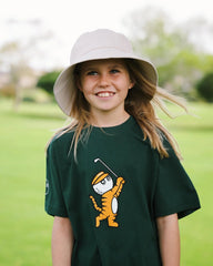 Malbon Golf Junior Youth Tiger Buckets T-Shirt