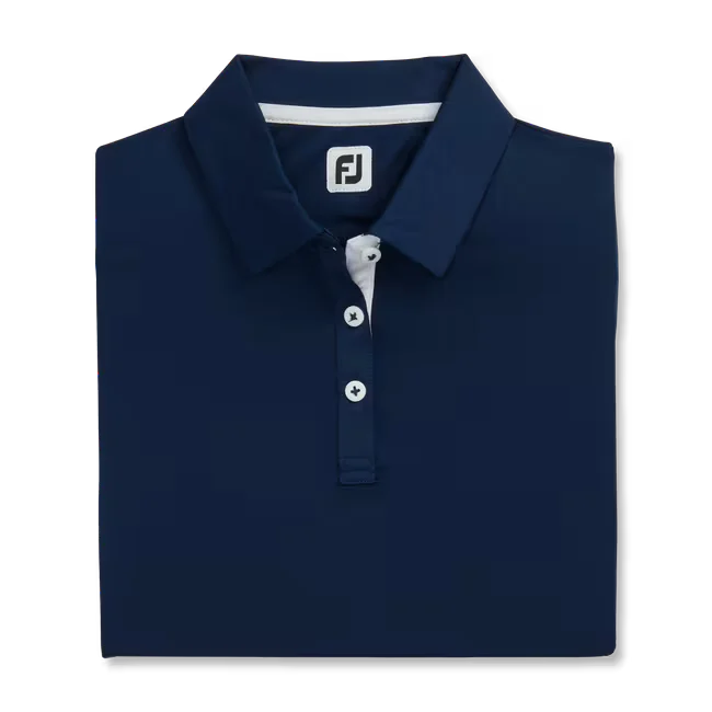 FootJoy Junior Girl's Short Sleeve Golf Shirt