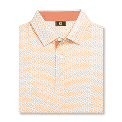 FootJoy Men Citrus Lisle Polo Shirt