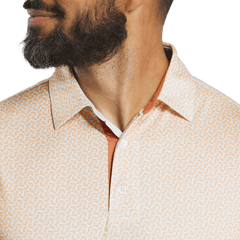 FootJoy Men Citrus Lisle Polo Shirt