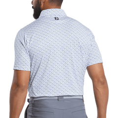 FootJoy Men Figure Lisle Polo Shirt