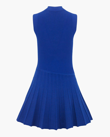 FAIRLIAR 23SS PUNCHED SLEEVELESS KNIT DRESS